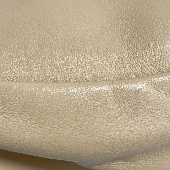 Auth BOTTEGA VENETA The Chain Pouch chain shoulder Beige Leather - Picture 6 of 14